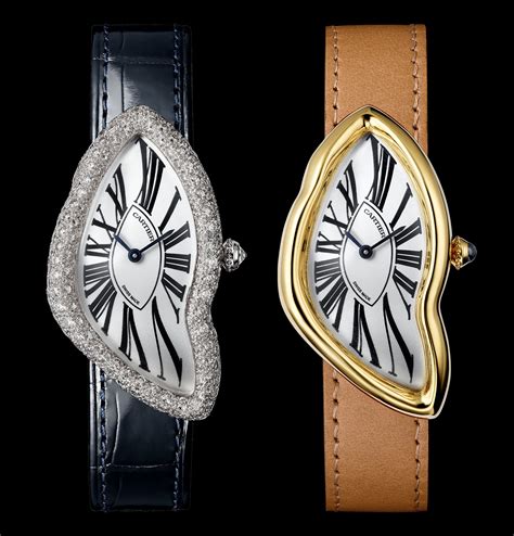 cartier crash watch dupe|cartier crash watch sizes.